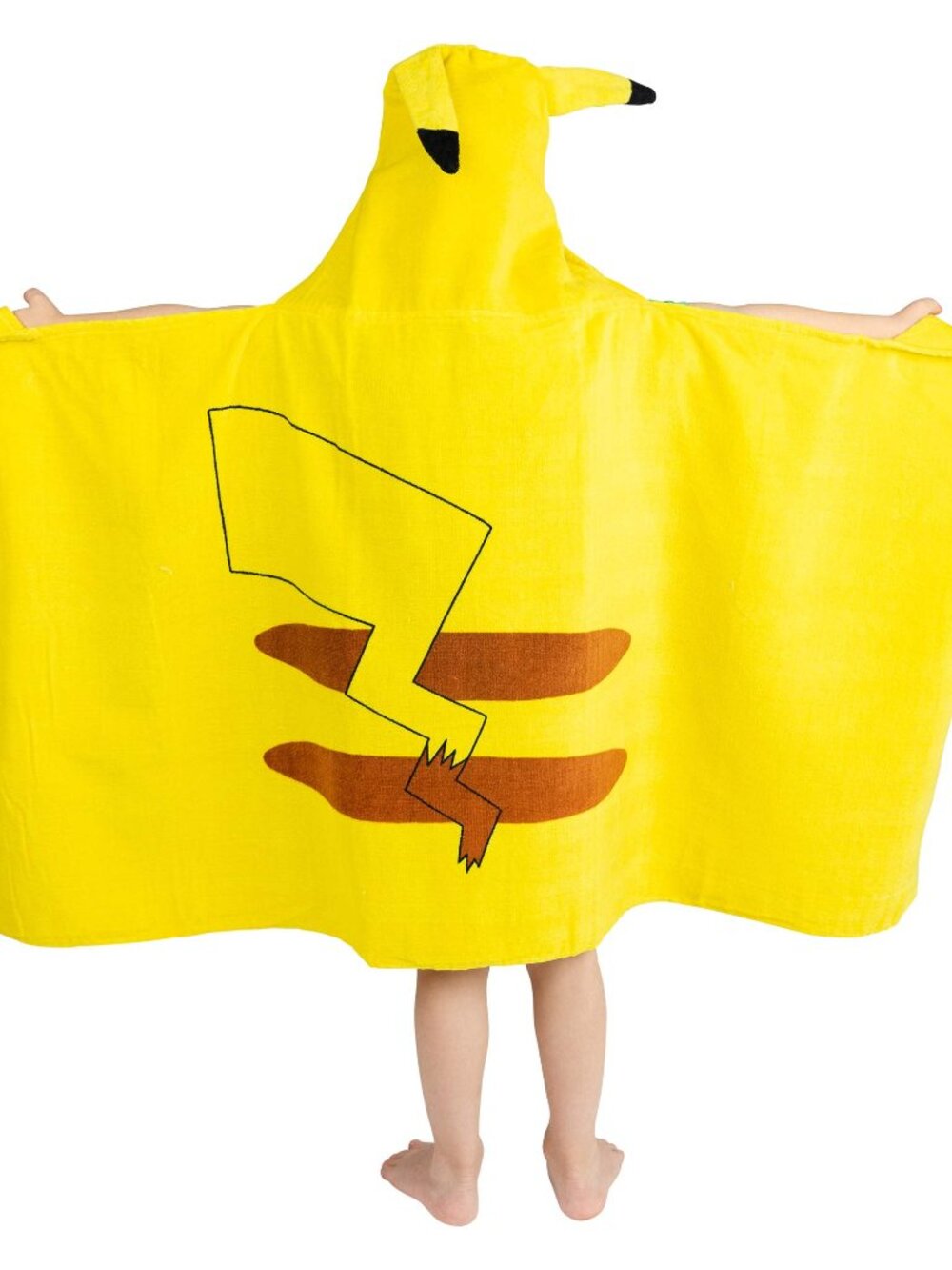 LICENSED POKEMON PIKACHU KIDS HOODED TOWEL